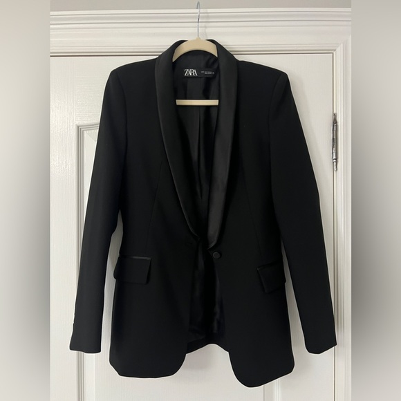 Zara Tuxedo Blazer Jacket - Picture 2 of 4